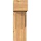 Ekena Millwork Traditional Block Smooth Bracket w/ Offset Brace, Western Red Cedar, 7 1/2"W x 18"D x 22"H BKT0806X18X22TRA05SWR - alternate 2